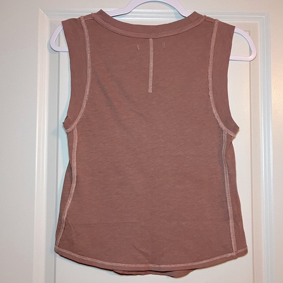 Free People | We The Free | Go To Tank Top in Dusty Pink Size Small - Picture 4 of 6